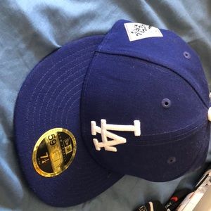 Dodgers 7 1/4 low profile 2017 World Series hat